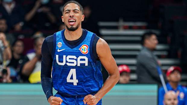 Indiana Pacers Tyrese Haliburton Team USA
